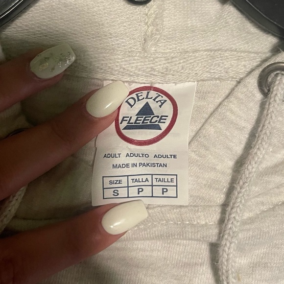 Custom Unashamed Delta Fleece Drawstring Hoodie - Picture 3 of 4